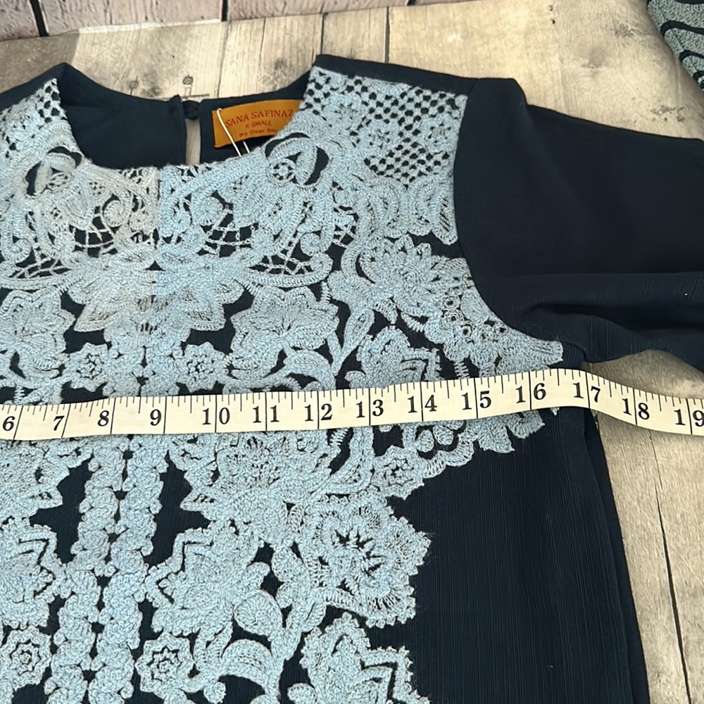 New Sana Safinaz Pakistani Embroidered Lawn Indian Dress Size XS - Picture 10 of 13